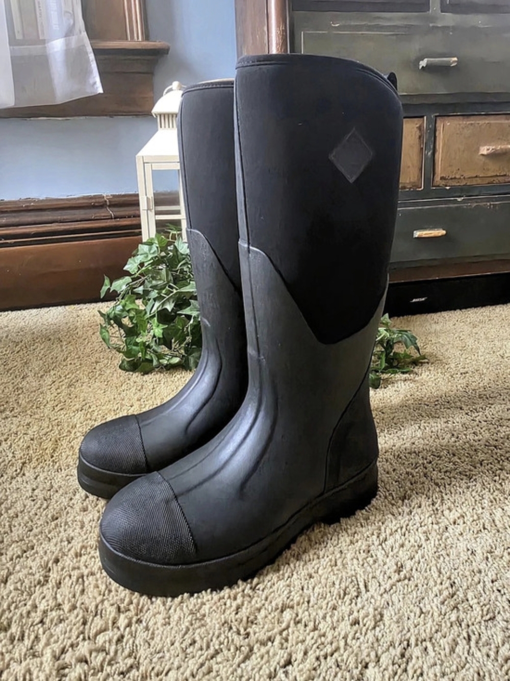 The Muck Boot Company Black Rain Boots NWT